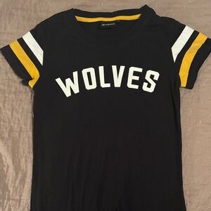 Black Wolverhampton Wolves Youth T-Shirt